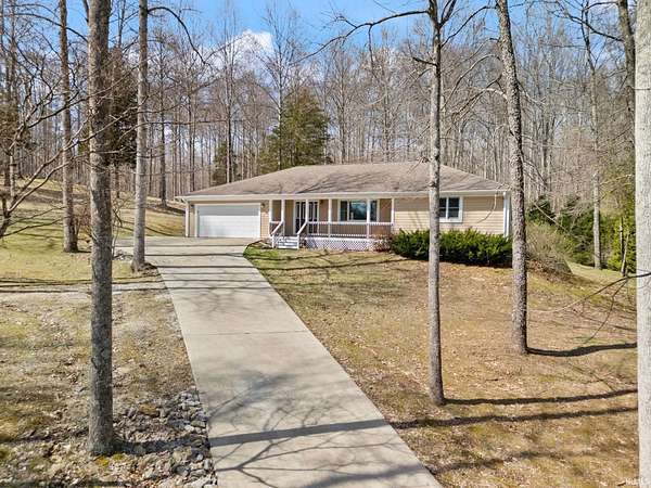 3 Acres of Land with Home for Sale in French Lick Township, Indiana