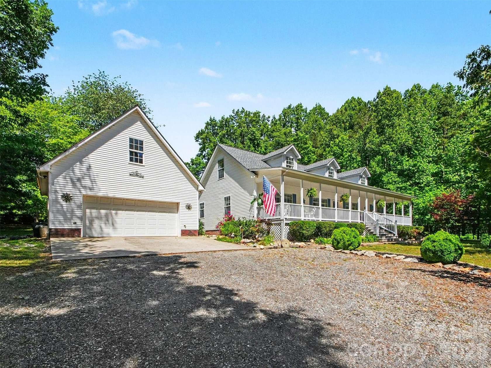 5.25 Acres of Land with Home for Sale in Statesville, North Carolina