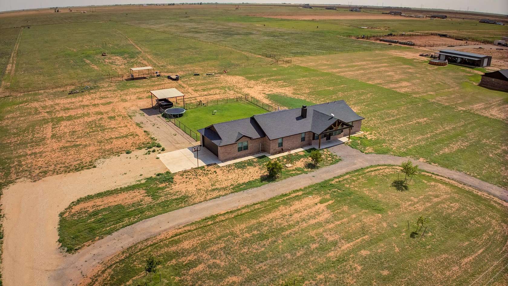 10 Acres of Land with Home for Sale in Shallowater, Texas