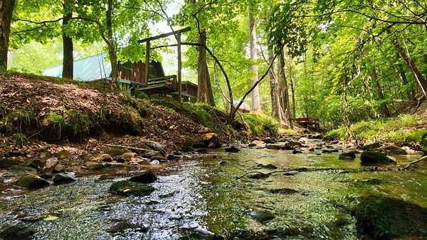 3.5 Acres of Land with Home for Sale in Blue Ridge, Georgia