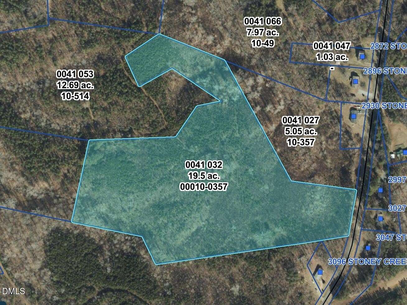 19.5 Acres of Recreational & Residential Land for Sale in Reidsville, North Carolina