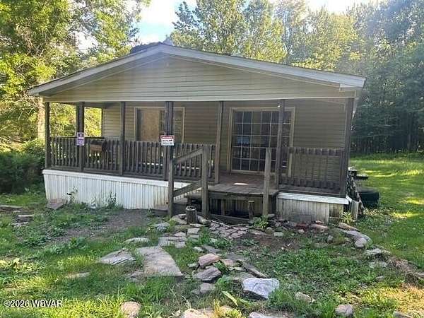 20.7 Acres of Recreational Land with Home for Sale in Unityville, Pennsylvania