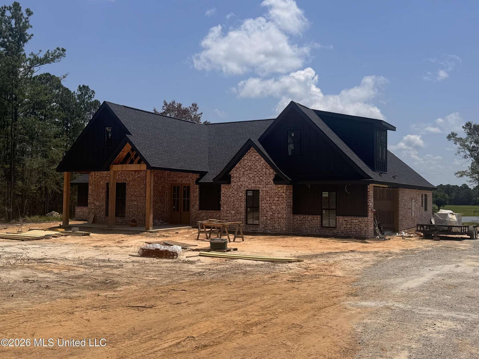 7.57 Acres of Land with Home for Sale in Kiln, Mississippi