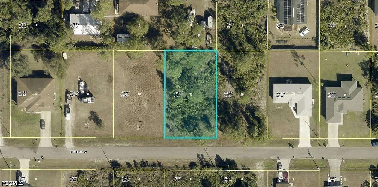 0.25 Acres of Residential Land for Sale in Lehigh Acres, Florida