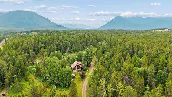 9.36 Acres of Land with Home for Sale in West Glacier, Montana