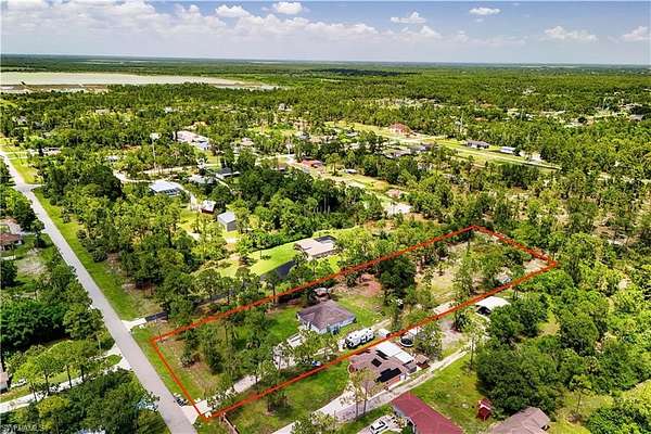 2.27 Acres of Land with Home for Sale in Naples, Florida