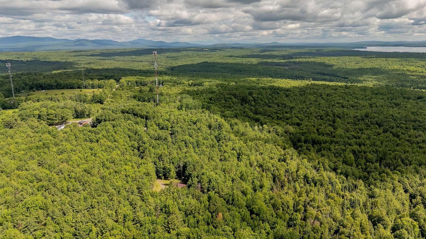 17.3 Acres of Recreational Land with Home for Sale in Brownville, Maine
