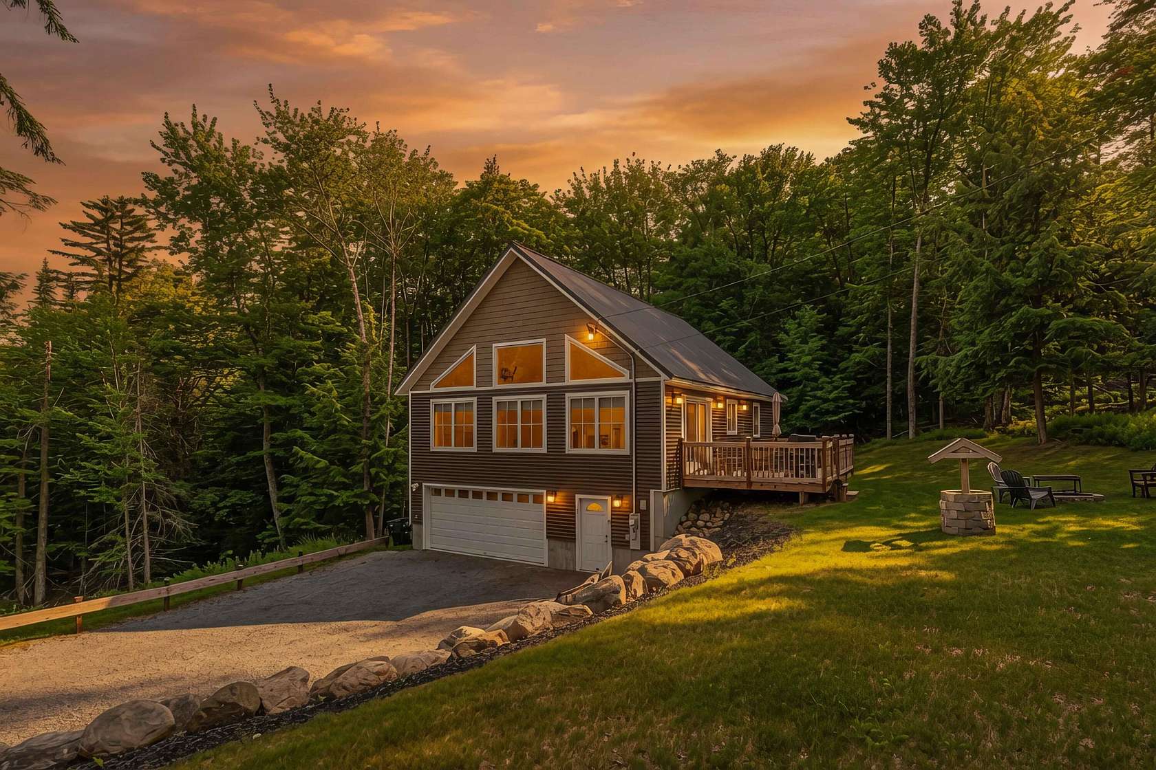 4 Acres of Land with Home for Sale in Inlet, New York