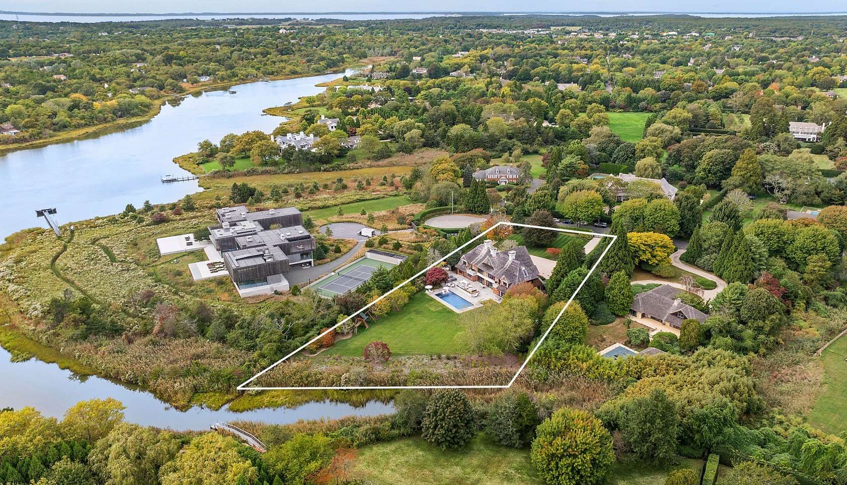 2 Acres of Land with Home for Lease in Southampton, New York