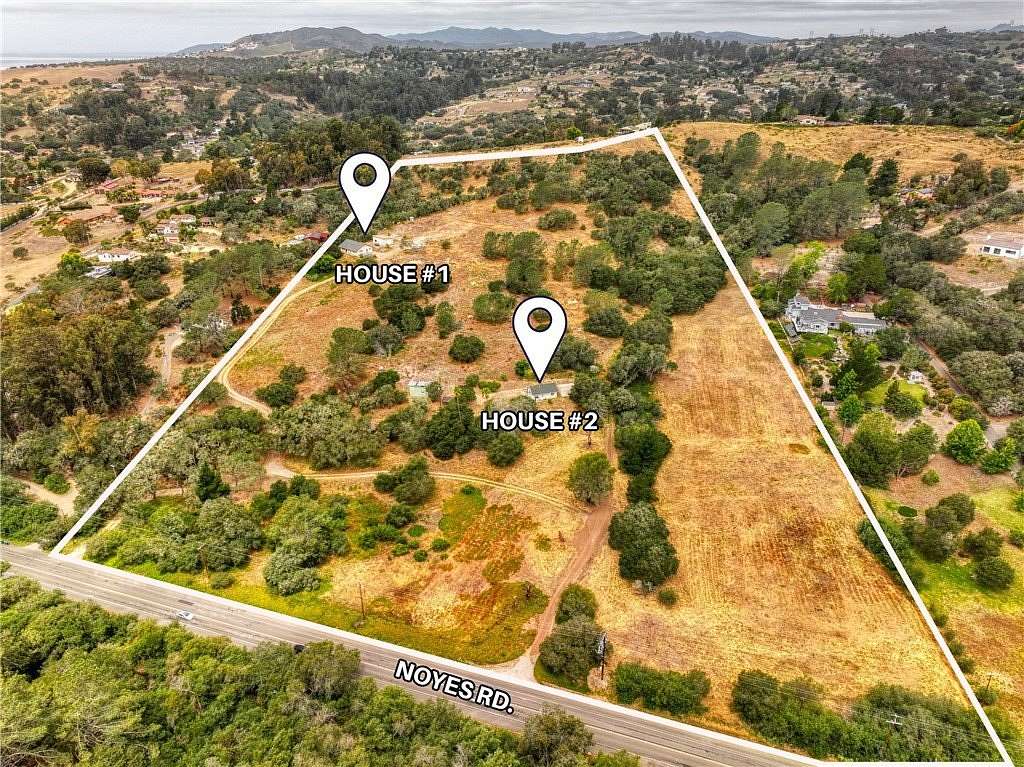 26.8 Acres of Land with Home for Sale in Arroyo Grande, California