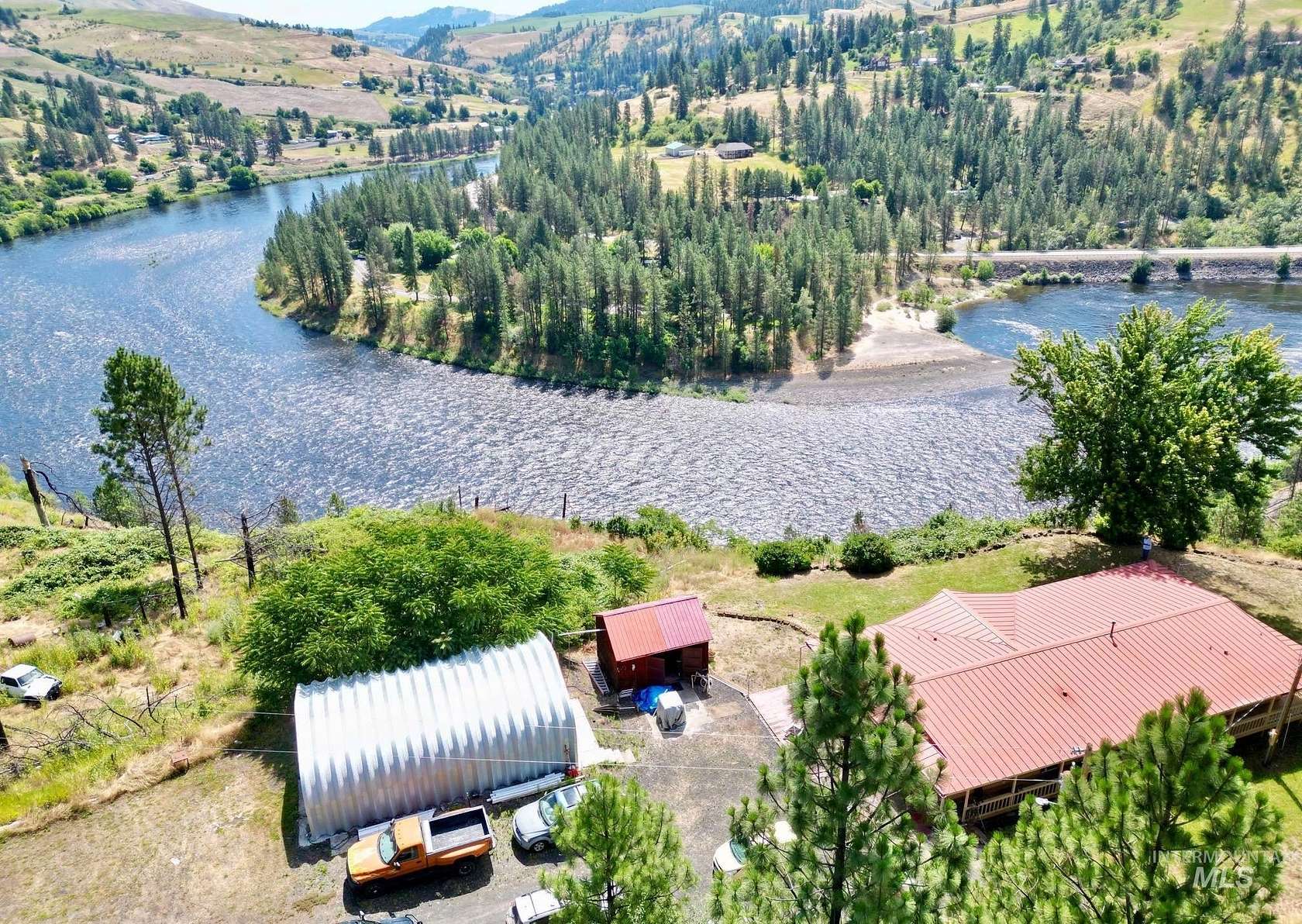 5.3 Acres of Land with Home for Sale in Lenore, Idaho