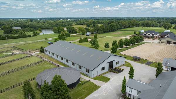 66.2 Acres of Agricultural Land with Home for Sale in Lexington, Kentucky