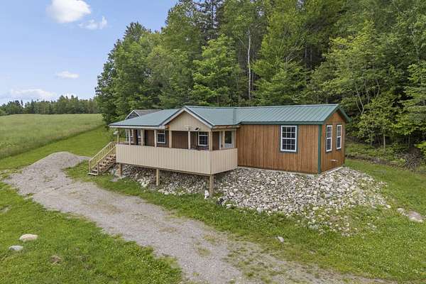 14.5 Acres of Recreational Land with Home for Sale in Wellington, Maine