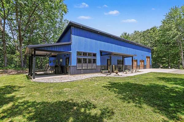 60 Acres of Recreational Land with Home for Sale in Decatur, Michigan
