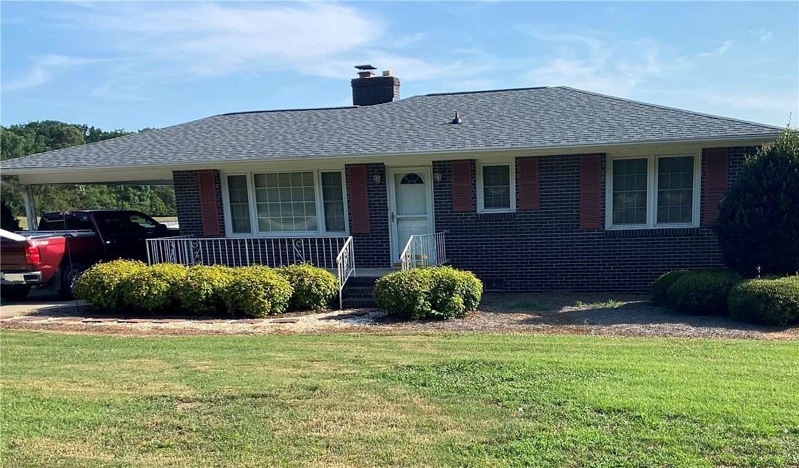 53.6 Acres of Land with Home for Sale in Iva, South Carolina