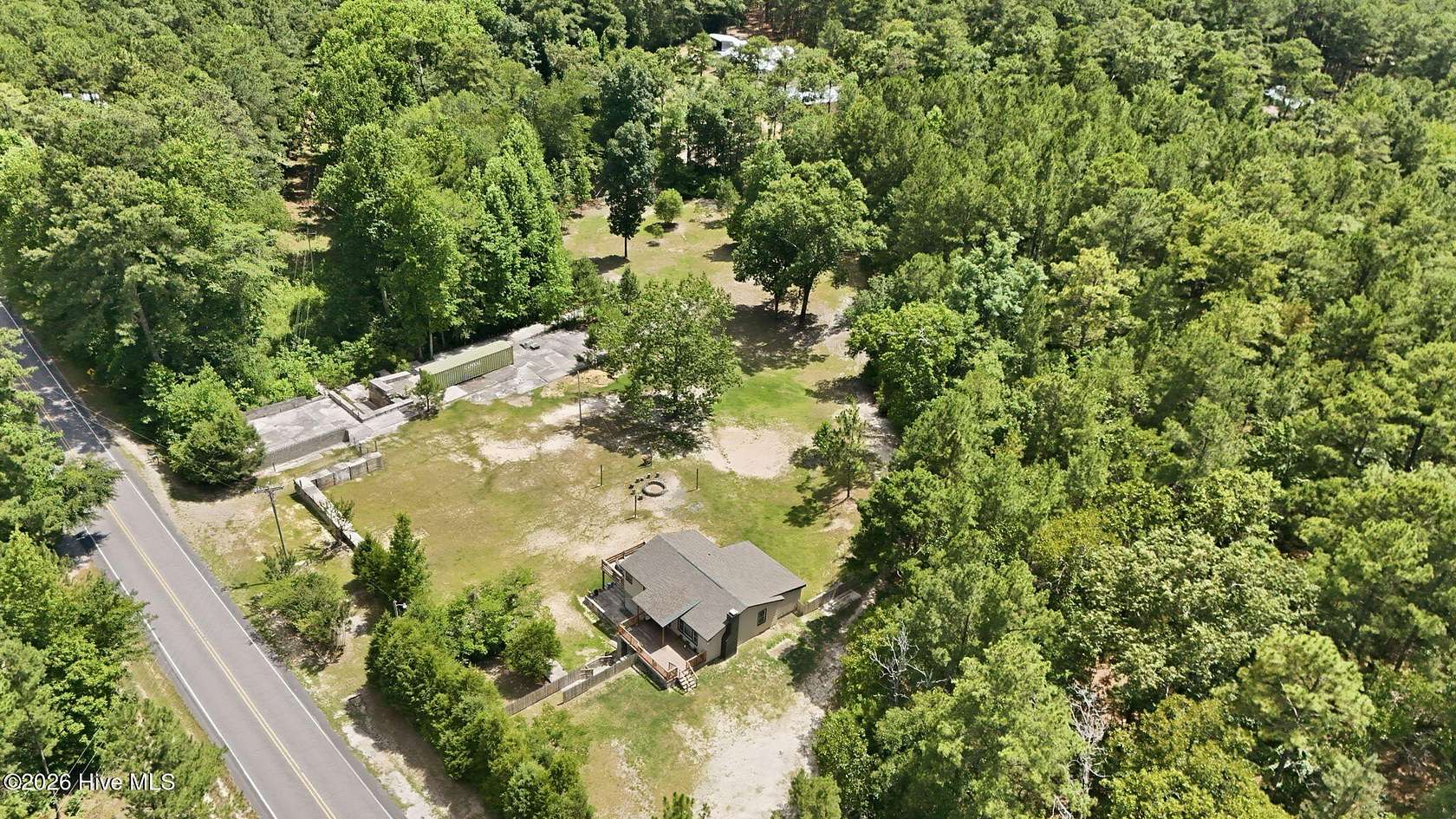 4.12 Acres of Land with Home for Sale in Carthage, North Carolina