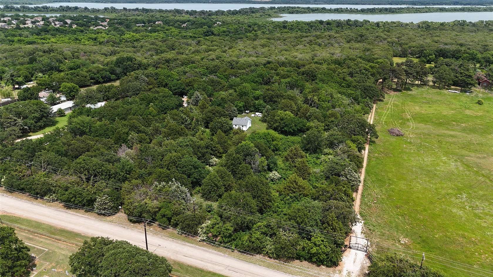 12.3 Acres of Land with Home for Sale in Denton, Texas