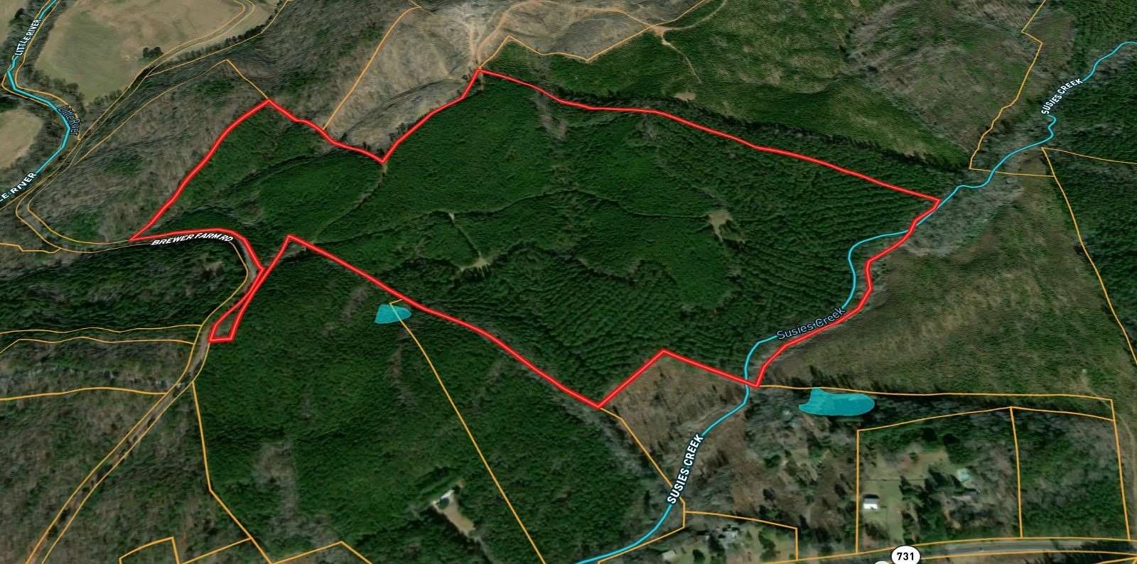 130 Acres of Recreational Land for Sale in Mount Gilead, North Carolina