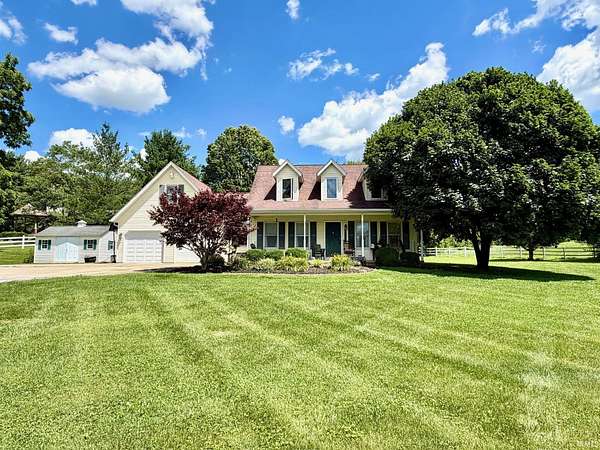 3.48 Acres of Land with Home for Sale in Mitchell, Indiana