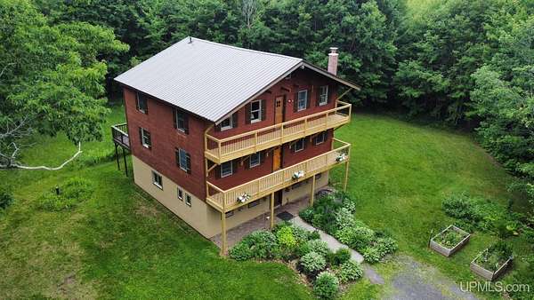 2.76 Acres of Land with Home for Sale in Chassell, Michigan