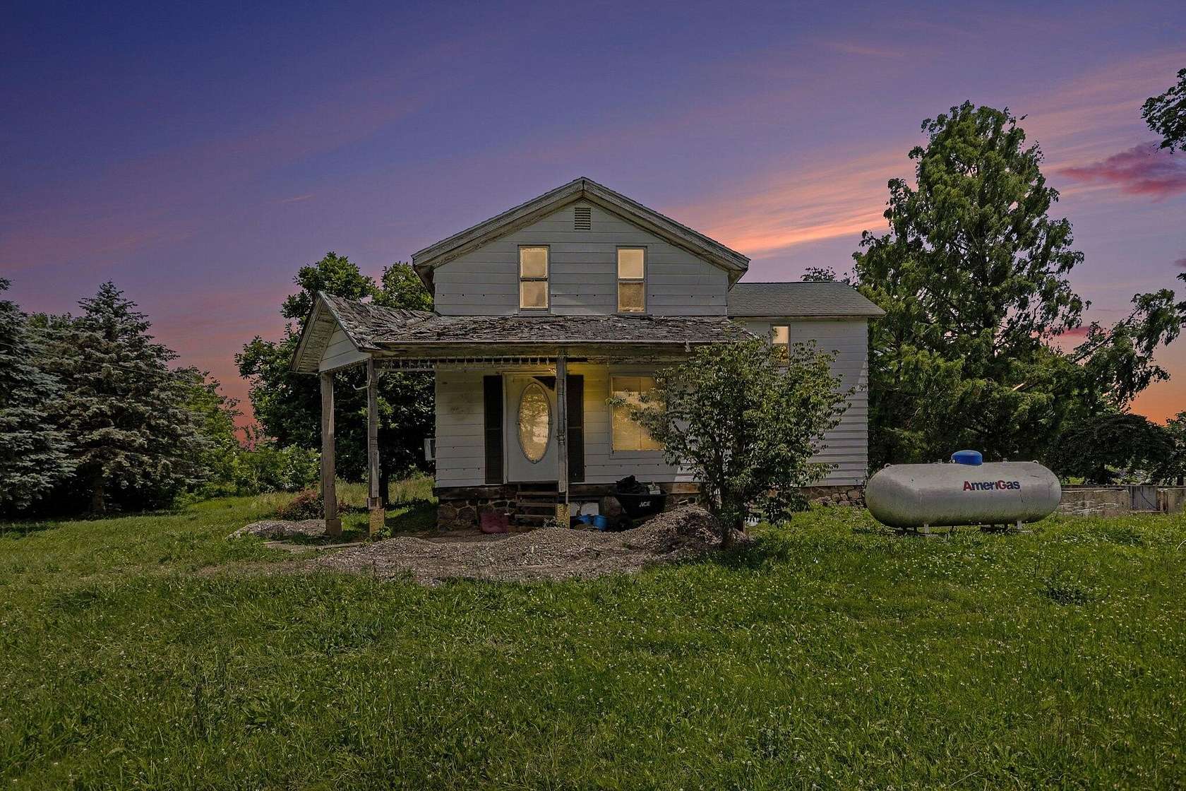 3.5 Acres of Land with Home for Sale in Eau Claire, Michigan