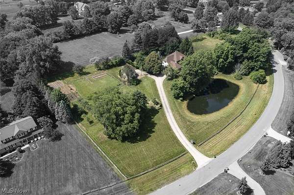 3.88 Acres of Land with Home for Sale in Medina, Ohio