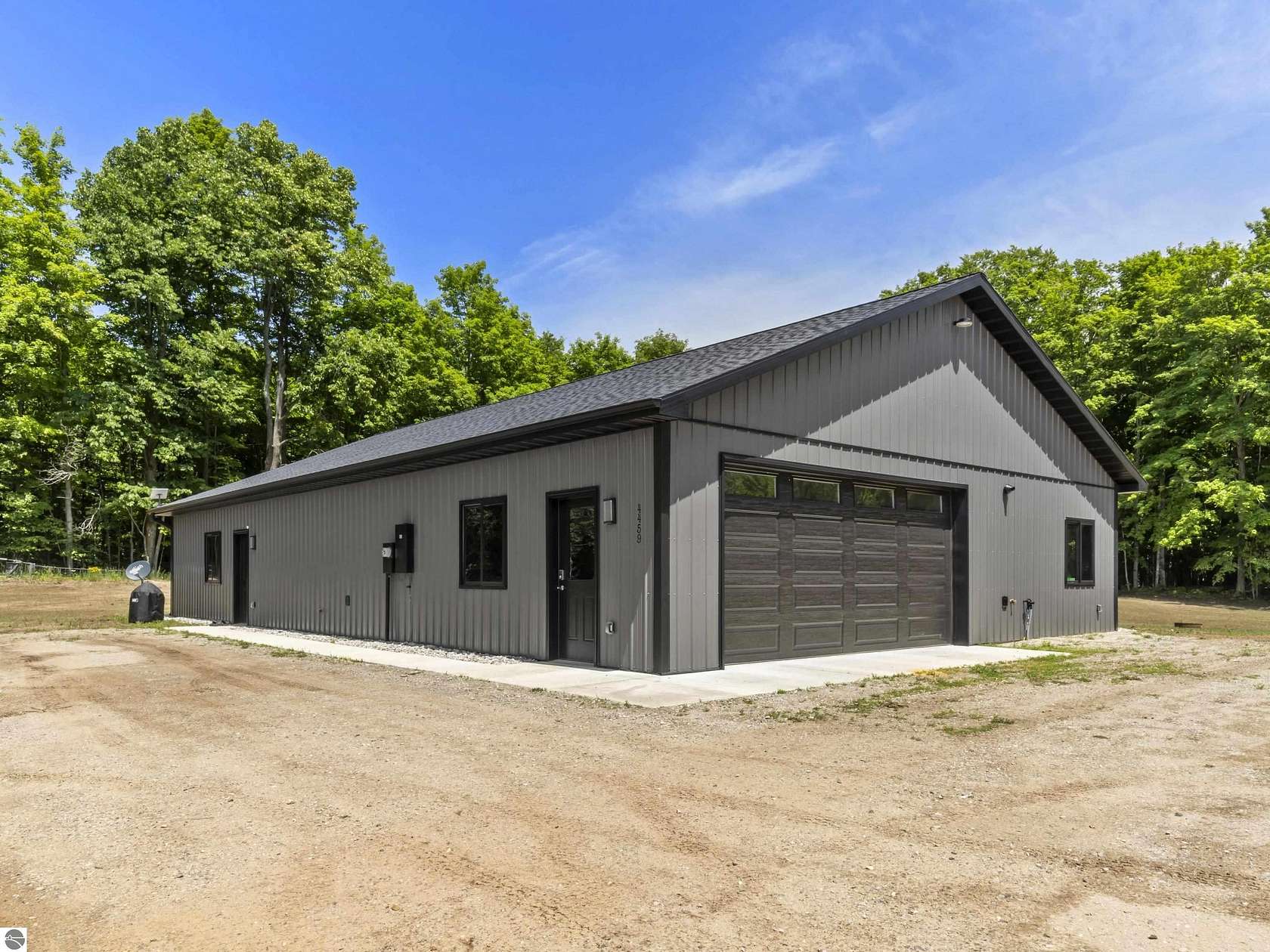 10 Acres of Land with Home for Sale in Honor, Michigan