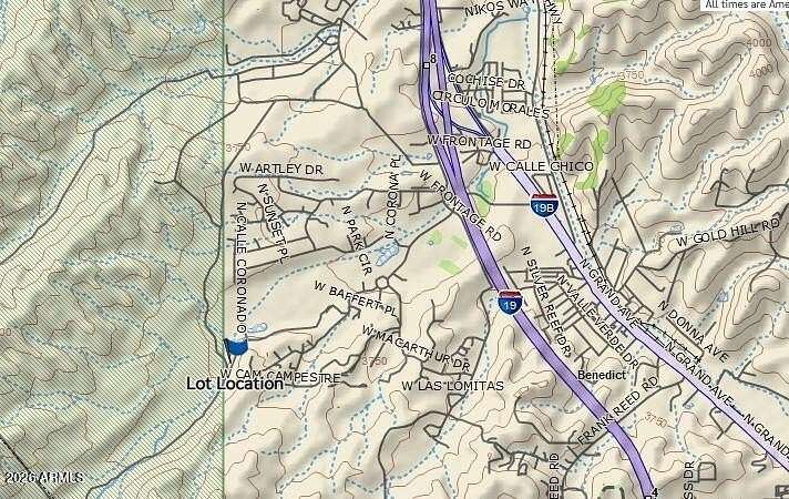11.5 Acres of Land for Sale in Nogales, Arizona