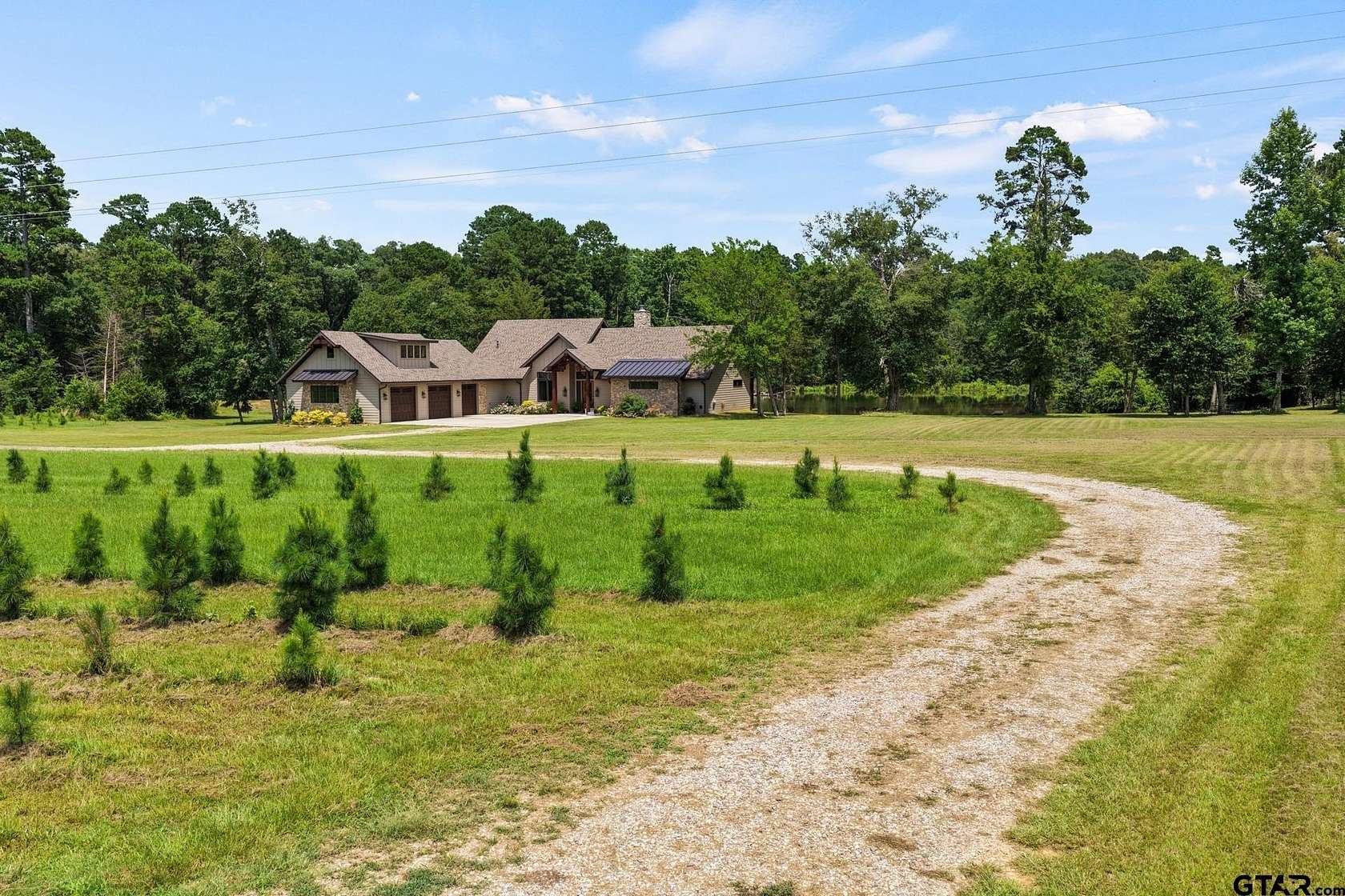 49.6 Acres of Land with Home for Sale in Pittsburg, Texas