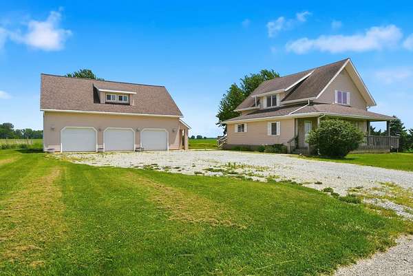 2.65 Acres of Land with Home for Sale in Mentone, Indiana
