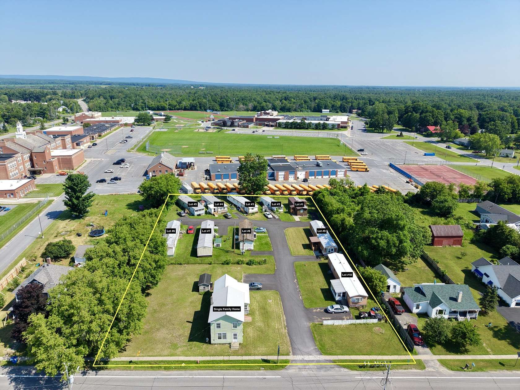 1.5 Acres of Improved Mixed-Use Land for Sale in Peru, New York