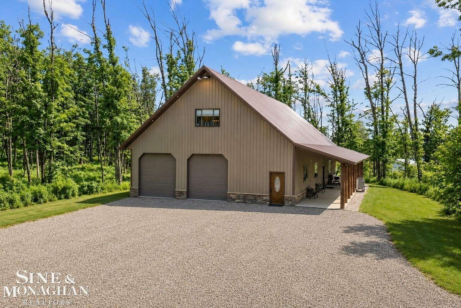 10 Acres of Recreational Land with Home for Sale in Johannesburg, Michigan