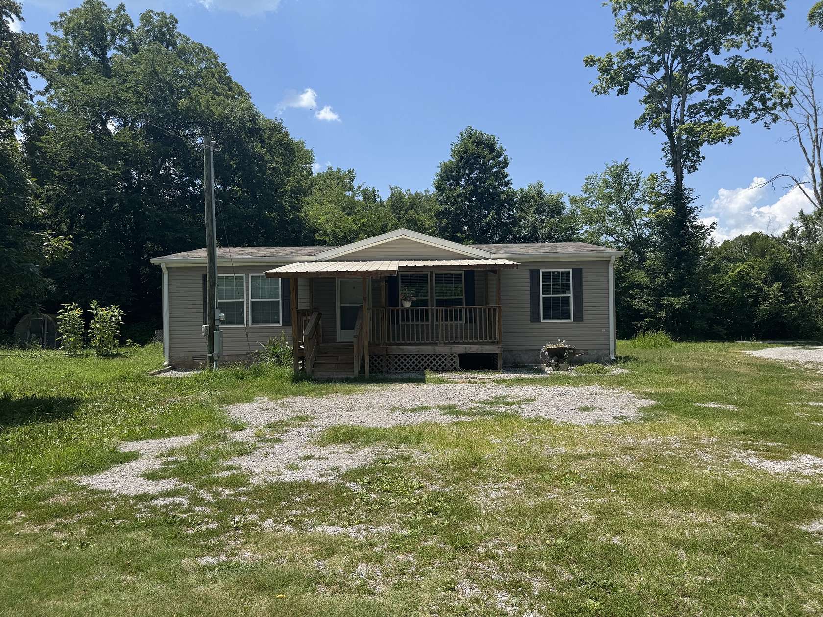 3.35 Acres of Land with Home for Sale in Lewisburg, Tennessee