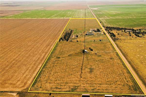 40 Acres of Improved Land for Sale in Burlington, Colorado