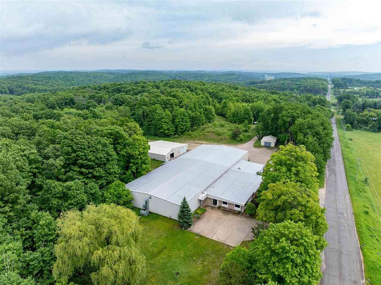 21.9 Acres of Improved Commercial Land for Lease in Central Lake, Michigan