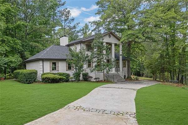 3.16 Acres of Land with Home for Sale in Snellville, Georgia