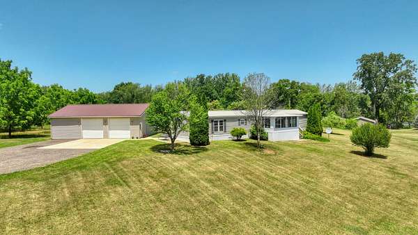 2.9 Acres of Land with Home for Sale in Jonesville, Michigan