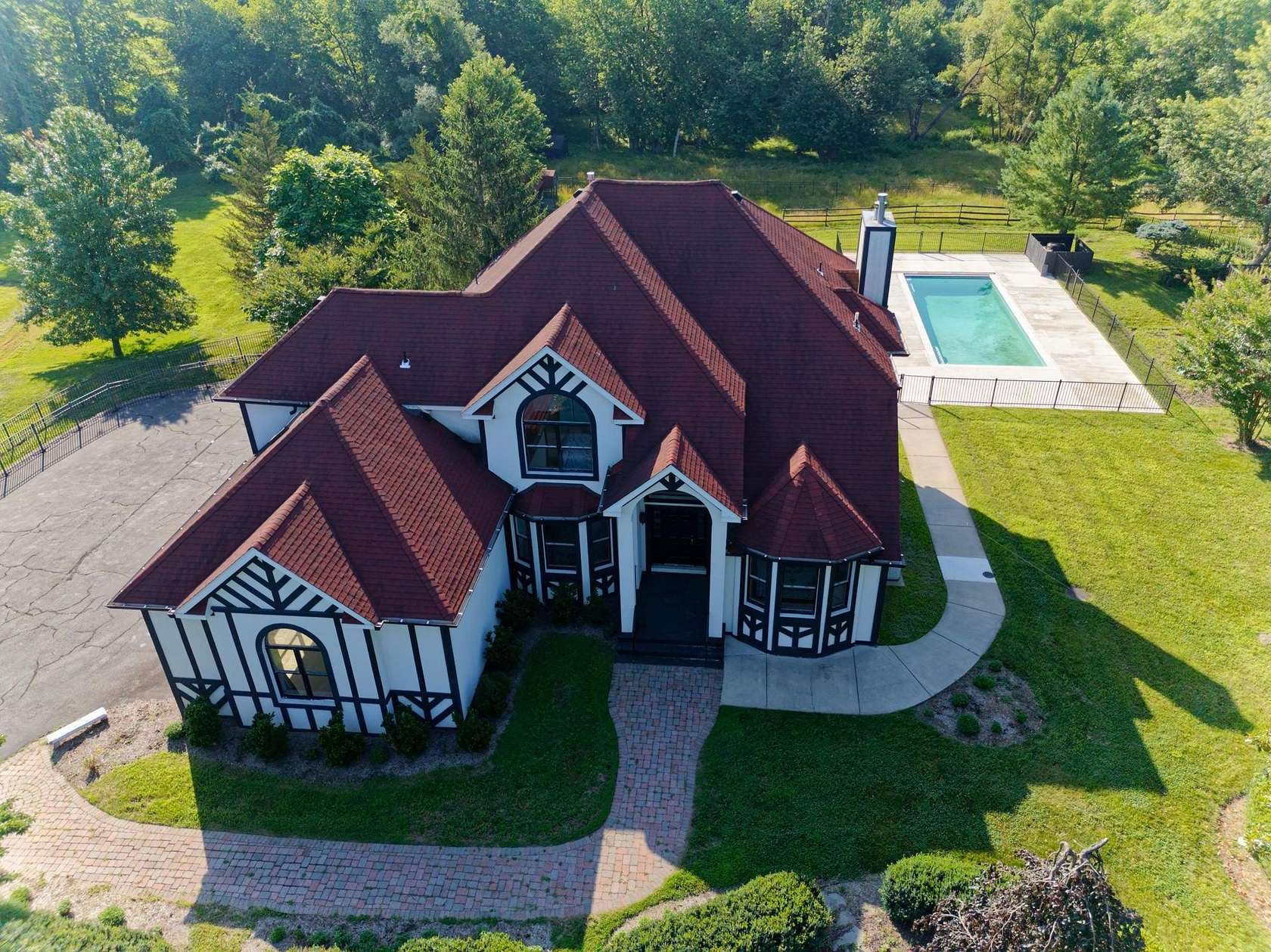 4 Acres of Land with Home for Sale in Pennington, New Jersey