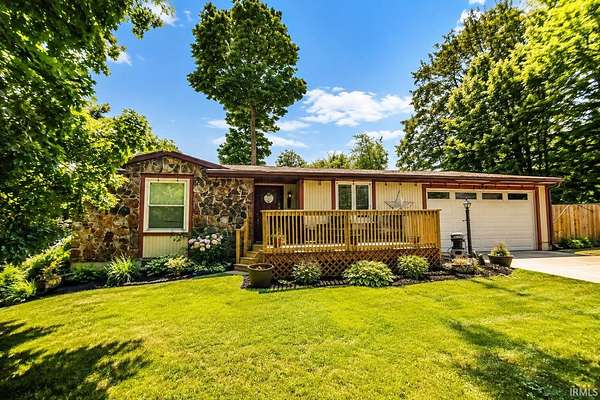 5 Acres of Land with Home for Sale in Waterloo, Indiana