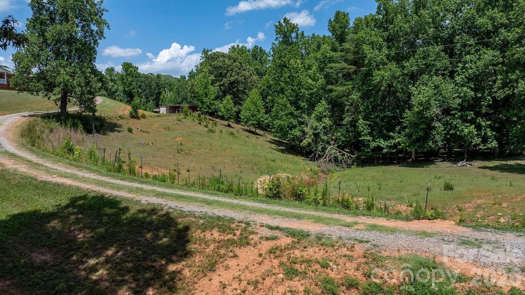 15.3 Acres of Land with Home for Sale in Vale, North Carolina