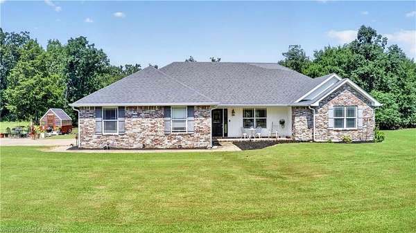 1.7 Acres of Land with Home for Sale in Muldrow, Oklahoma