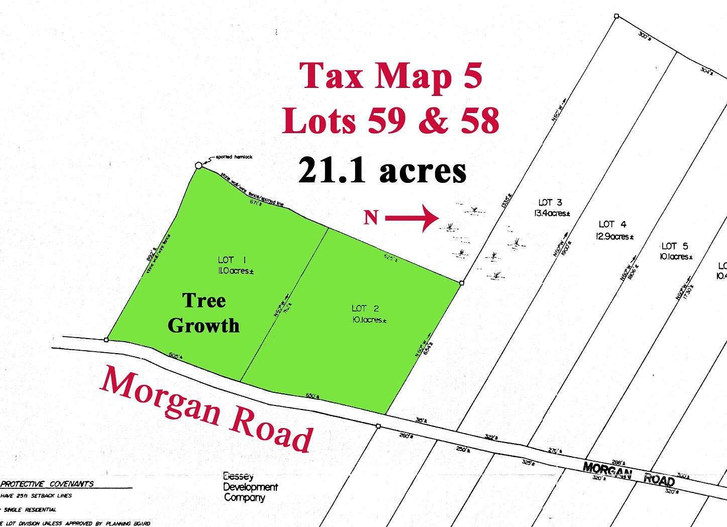 21.1 Acres of Recreational & Residential Land for Sale in Burnham, Maine