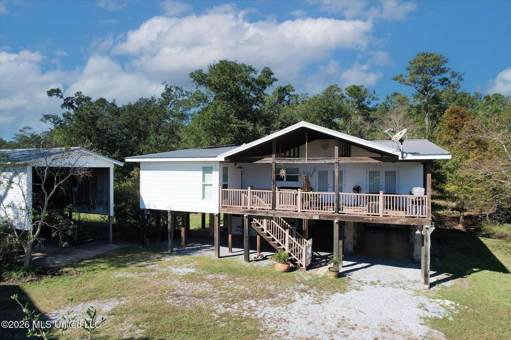 1.6 Acres of Land with Home for Sale in Pearlington, Mississippi