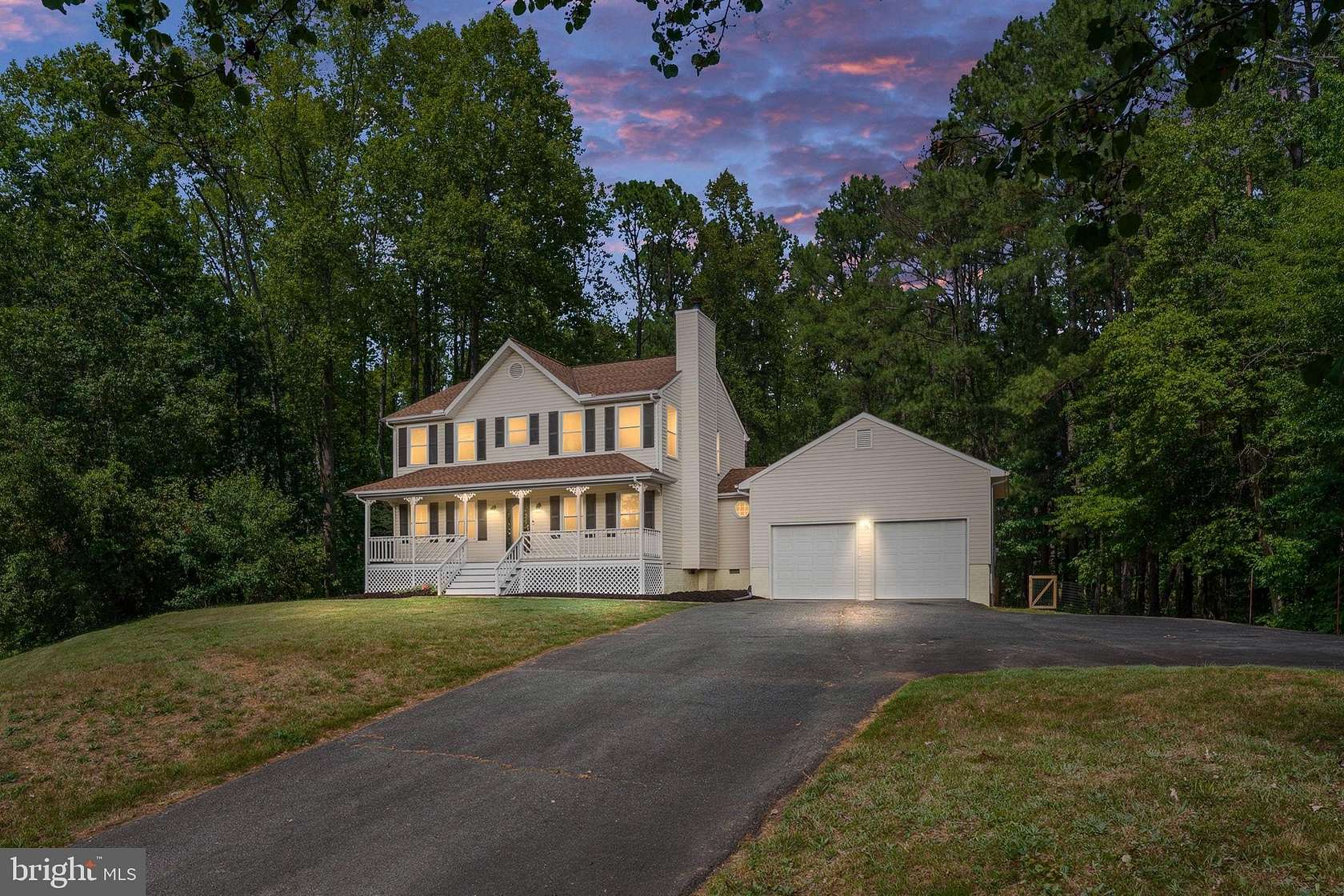 3.27 Acres of Land with Home for Sale in Fredericksburg, Virginia