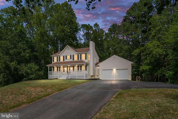 3.27 Acres of Land with Home for Sale in Fredericksburg, Virginia