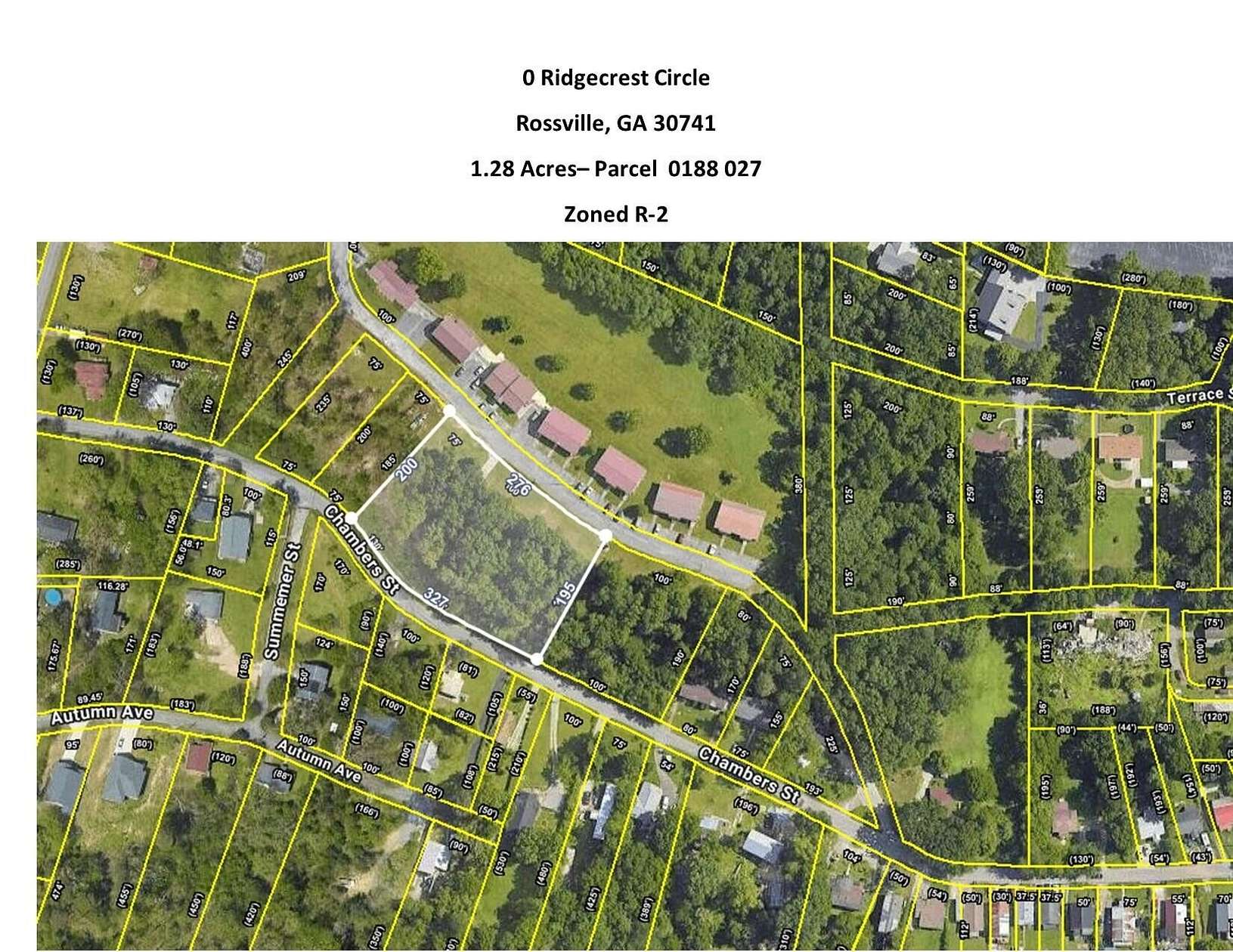 1.28 Acres of Residential Land for Sale in Rossville, Georgia