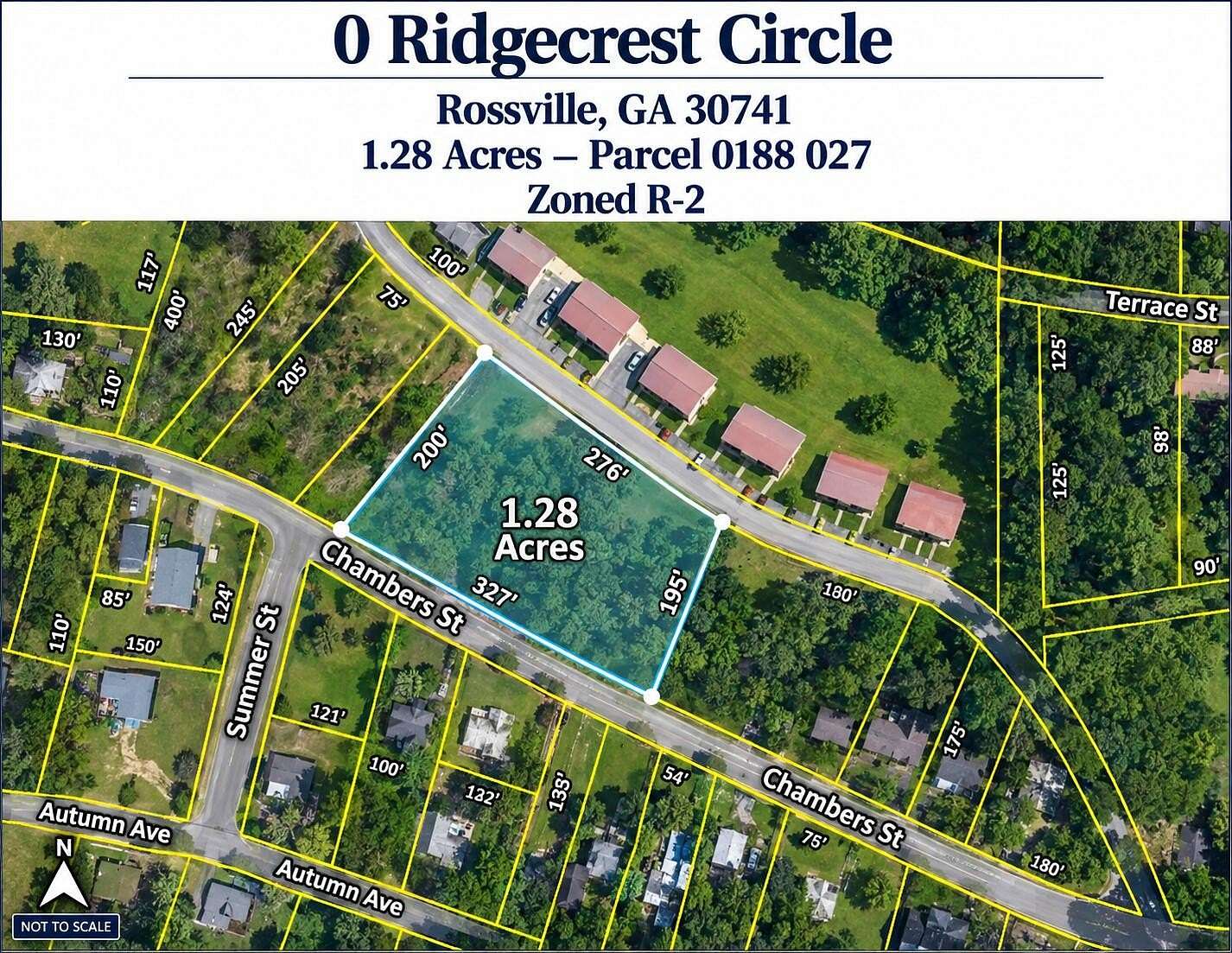 1.28 Acres of Residential Land for Sale in Rossville, Georgia