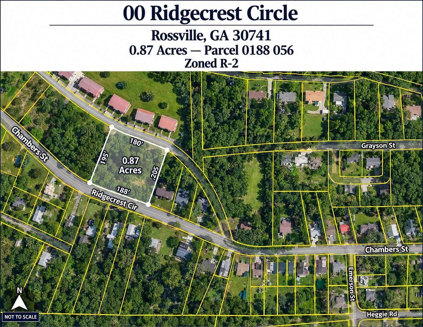 0.87 Acres of Residential Land for Sale in Rossville, Georgia