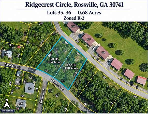 0.68 Acres of Residential Land for Sale in Rossville, Georgia