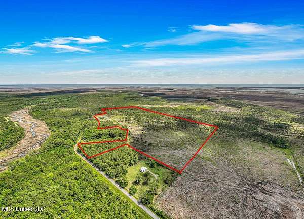 48.2 Acres of Recreational & Residential Land for Sale in Moss Point, Mississippi
